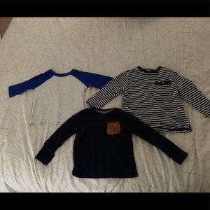 3 long sleeve tshirts